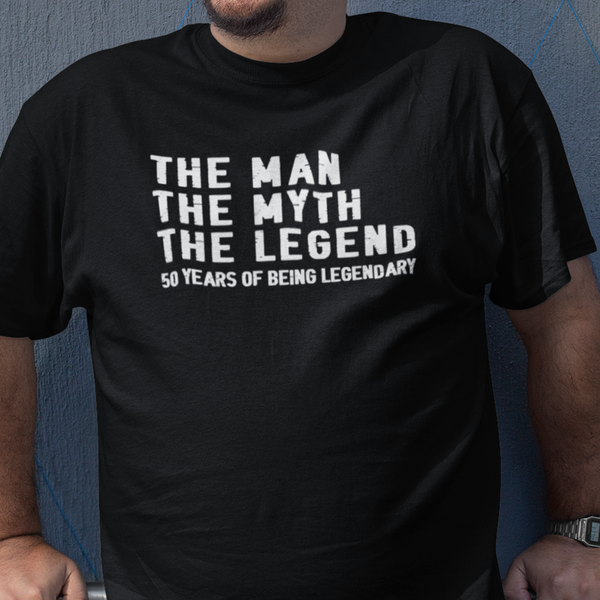 The Man The Myth The Legend 50th Birthday T-Shirt