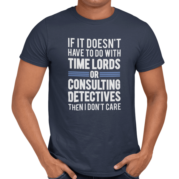Time Lords Or Consulting Detectives - Getting Shirty