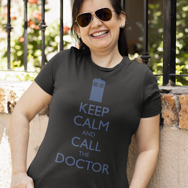 Keep Calm And Call The Doctor T-Shirt - Getting Shirty