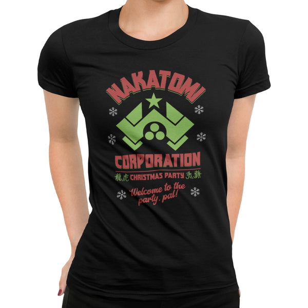 Nakatomi Corporation Christmas Party T-Shirt - Getting Shirty