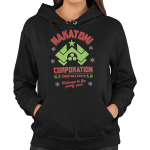 Nakatomi Corporation Christmas Party Hoodie - Getting Shirty