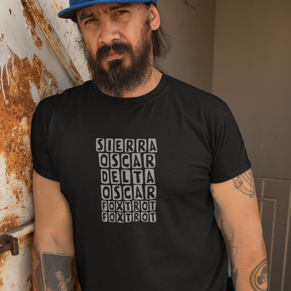 Sierra Oscar Delta (Sod Off) T-Shirt - Getting Shirty