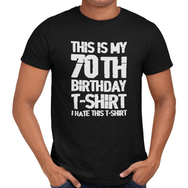 This Is My 70th Birthday T-Shirt