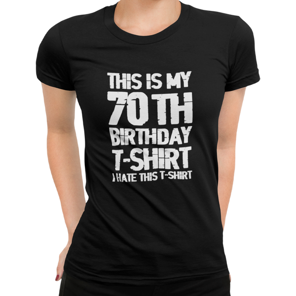 This Is My 70th Birthday T-Shirt