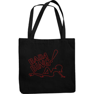 Bada Bing Canvas Tote Shopping Bag - Getting Shirty