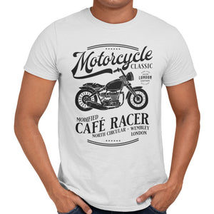 Café Racer Custom Motorcycle T-Shirt - Getting Shirty