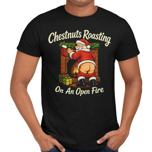 Chestnuts Roasting On An Open Fire T-Shirt - Getting Shirty