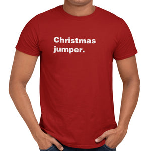 Christmas Jumper T-Shirt - Getting Shirty