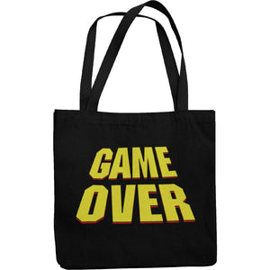 Game Over Tote Shopping Bag - Getting Shirty