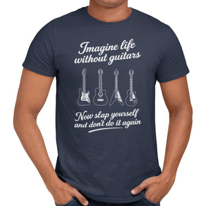 Imagine Life Without Guitars T-Shirt - Getting Shirty