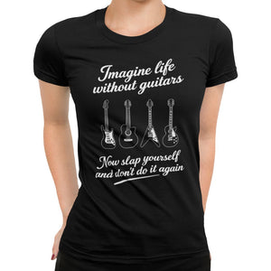 Imagine Life Without Guitars T-Shirt - Getting Shirty