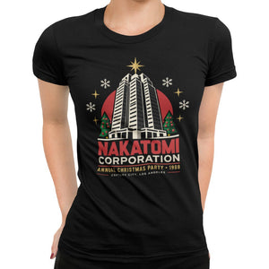 Nakatomi Corporation Christmas Party T-Shirt - Getting Shirty