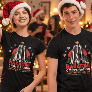 Nakatomi Corporation Christmas Party T-Shirt - Getting Shirty