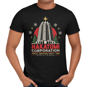 Nakatomi Corporation Christmas Party T-Shirt - Getting Shirty