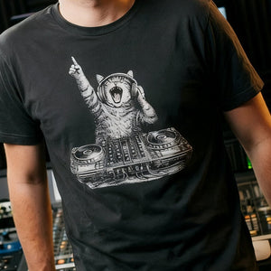 Purrfect Rockstar DJ T-Shirt - Getting Shirty