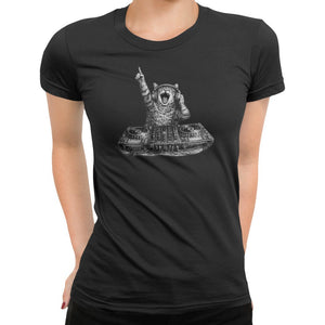 Purrfect Rockstar DJ T-Shirt - Getting Shirty
