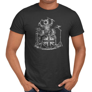Purrfect Rockstar Drummer T-Shirt - Getting Shirty