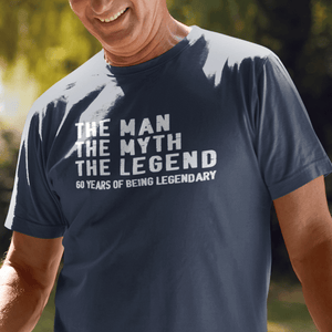The Man The Myth The Legend 60th Birthday T-Shirt - Getting Shirty