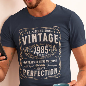 Vintage 40th Birthday T-Shirt - Getting Shirty