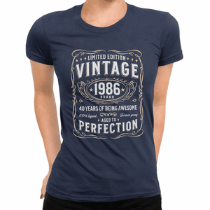 Vintage 40th Birthday T-Shirt - Getting Shirty