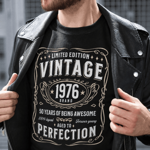 Vintage 50th Birthday T-Shirt - Getting Shirty