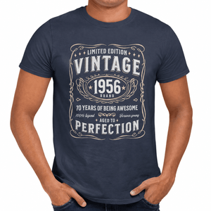Vintage 70th Birthday T-Shirt - Getting Shirty