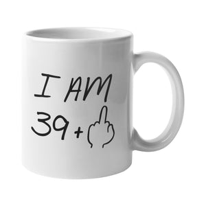 40th Birthday (39+1) Mug - Getting Shirty