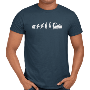 Car Mechanic Evolution T-Shirt - Getting Shirty