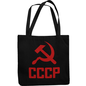 CCCP Canvas Tote Shopping Bag - Getting Shirty