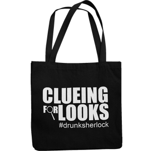 Clueing For Looks Canvas Tote Shopping Bag - Getting Shirty