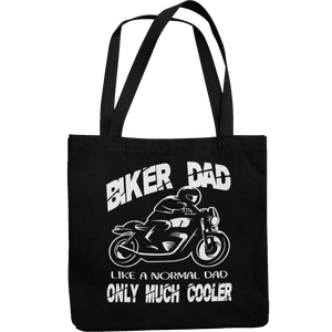 Biker Dad Canvas Tote Shopping Bag - Getting Shirty