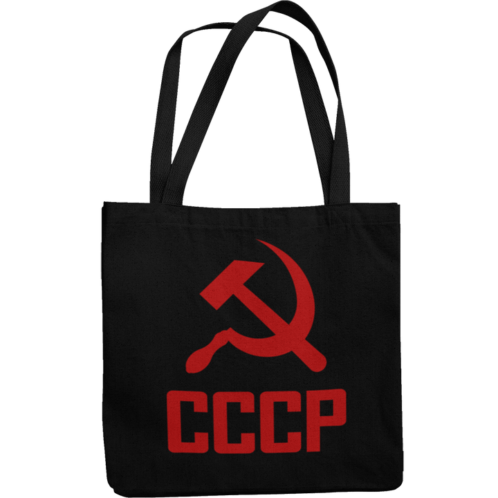 CCCP Canvas Tote Shopping Bag - Getting Shirty