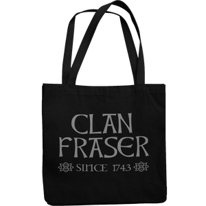 Clan Fraser Canvas Tote Shopping Bag - Getting Shirty