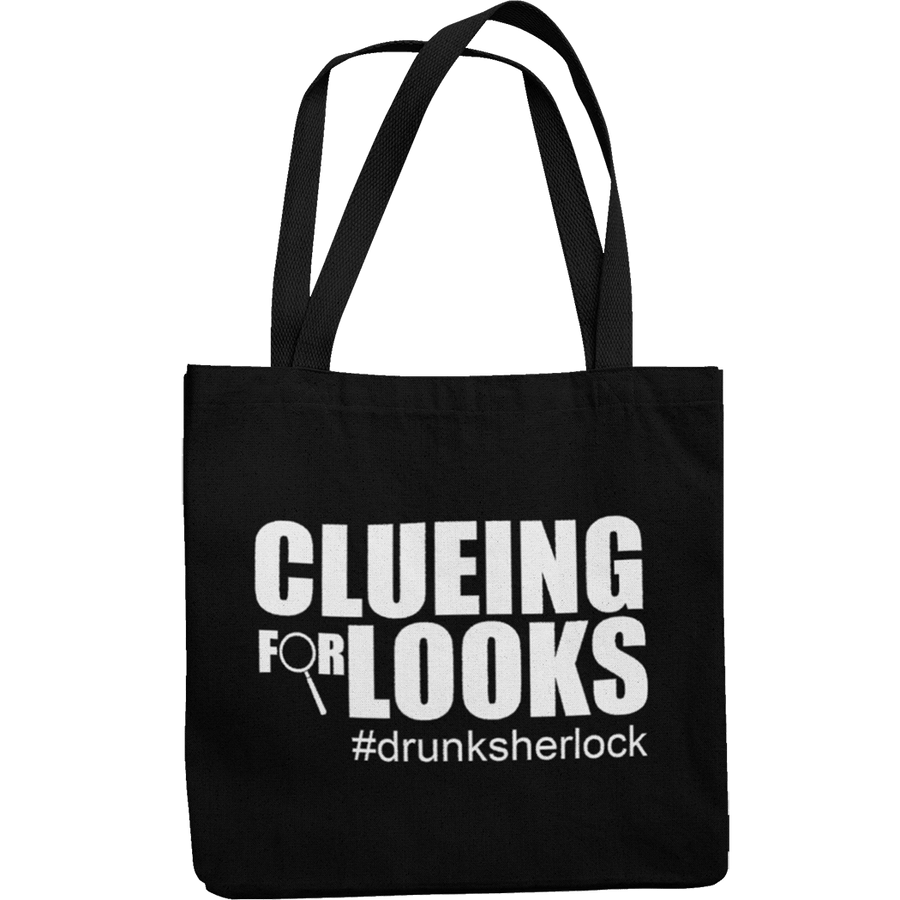 Clueing For Looks Canvas Tote Shopping Bag - Getting Shirty