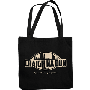 Craigh Na Dun Canvas Tote Shopping Bag - Getting Shirty
