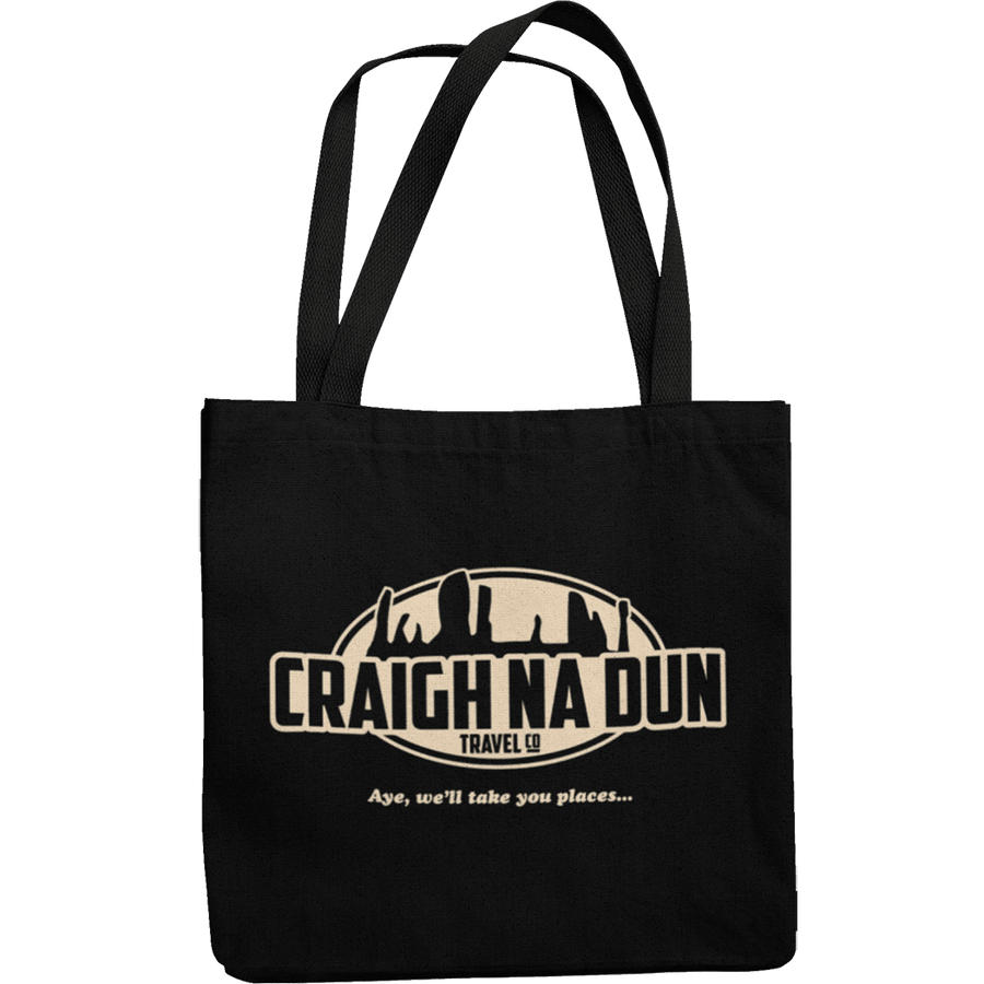 Craigh Na Dun Canvas Tote Shopping Bag - Getting Shirty