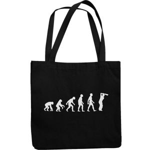 Cricket Evolution Canvas Tote Shopping Bag - Getting Shirty