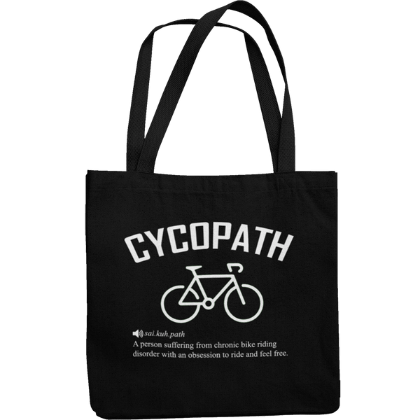 Cycopath Canvas Tote Shopping Bag - Getting Shirty