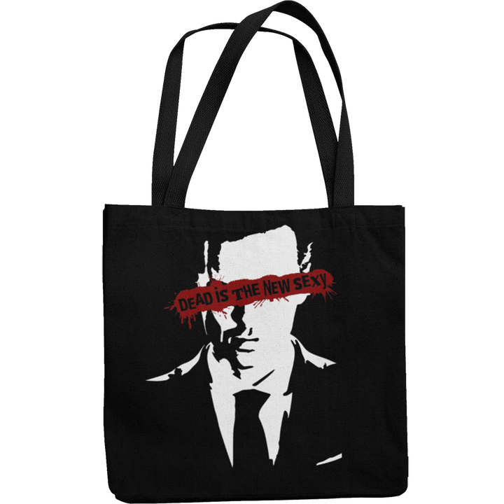 Dead Is The New Sexy Canvas Tote Shopping Bag - Getting Shirty
