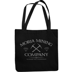 Moria Mining Company Canvas Tote Shopping Bag - Getting Shirty