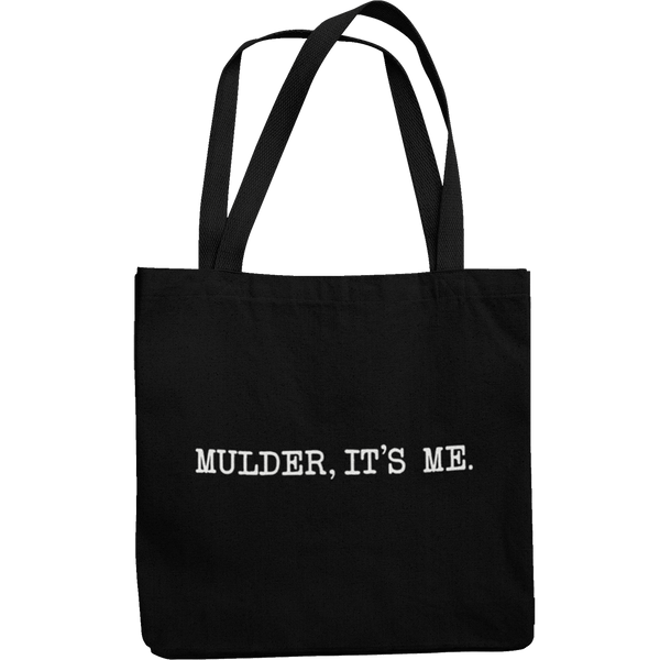 Mulder It's Me Canvas Tote Shopping Bag - Getting Shirty