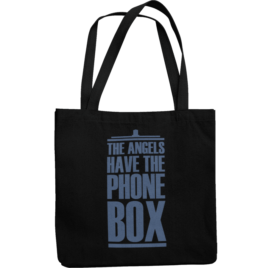 The Angels Have The Phone Box Canvas Tote Shopping Bag - Getting Shirty
