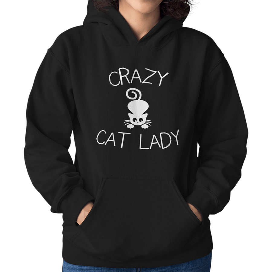 Crazy Cat Lady Unisex Hoodie - Getting Shirty