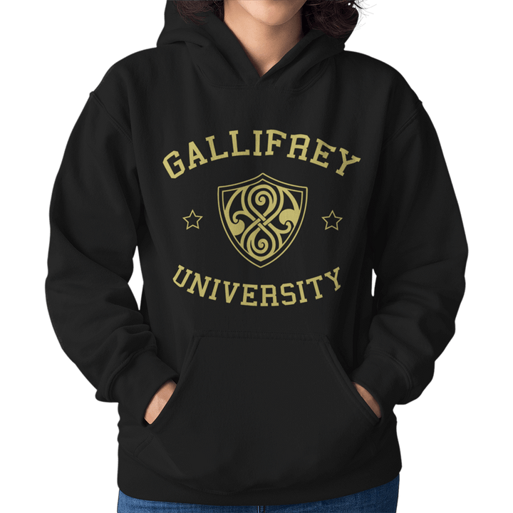 Gallifrey University Unisex Hoodie - Getting Shirty