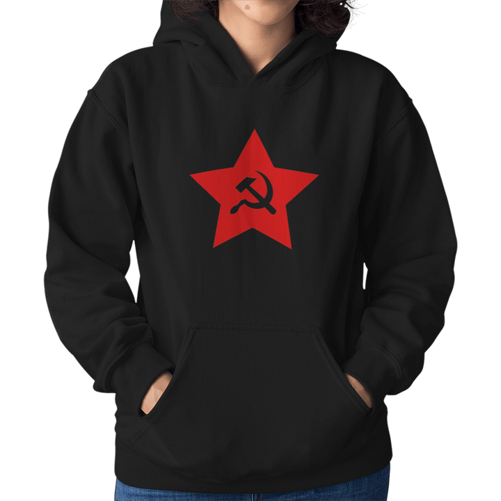 Hammer And Sickle Star Unisex Hoodie - Getting Shirty