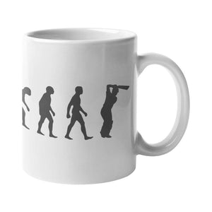 Cricket Evolution Mug - Getting Shirty