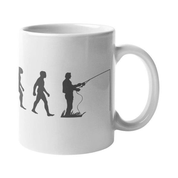 Fishing Evolution Mug - Getting Shirty