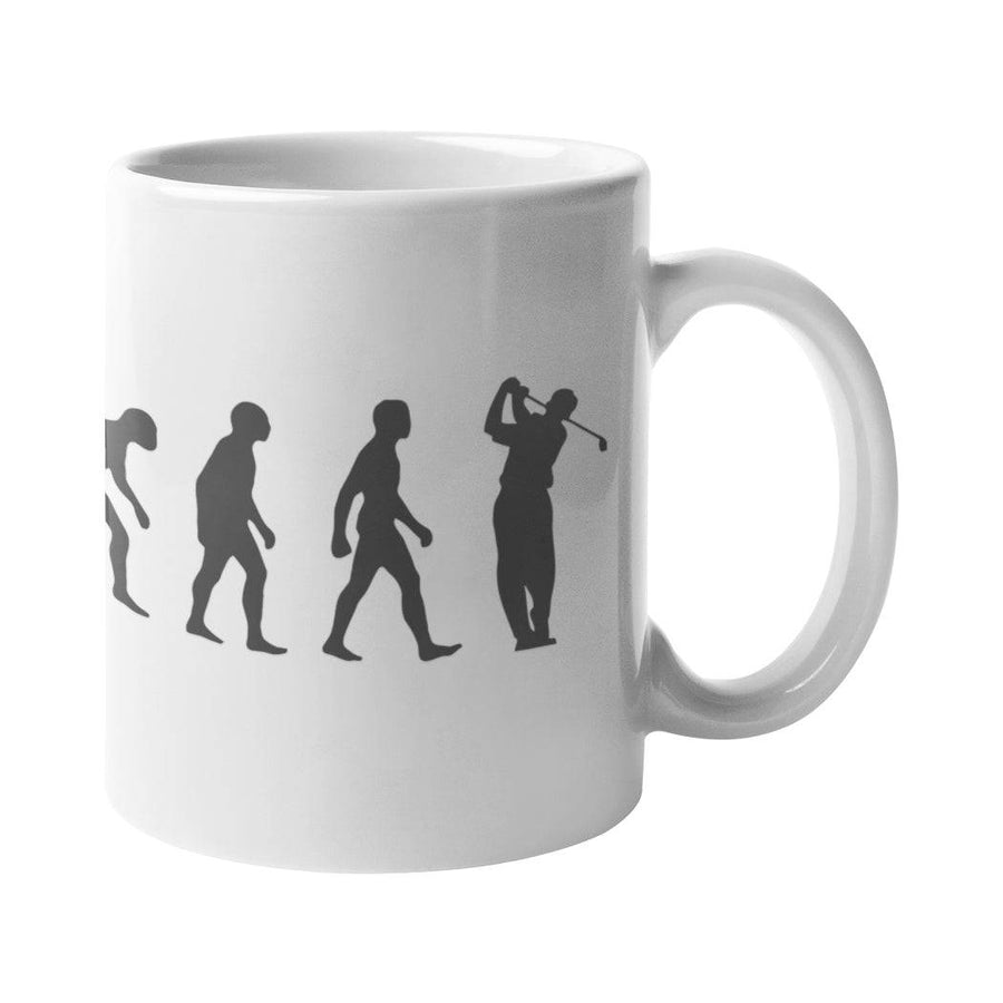 Golf Evolution Mug - Getting Shirty