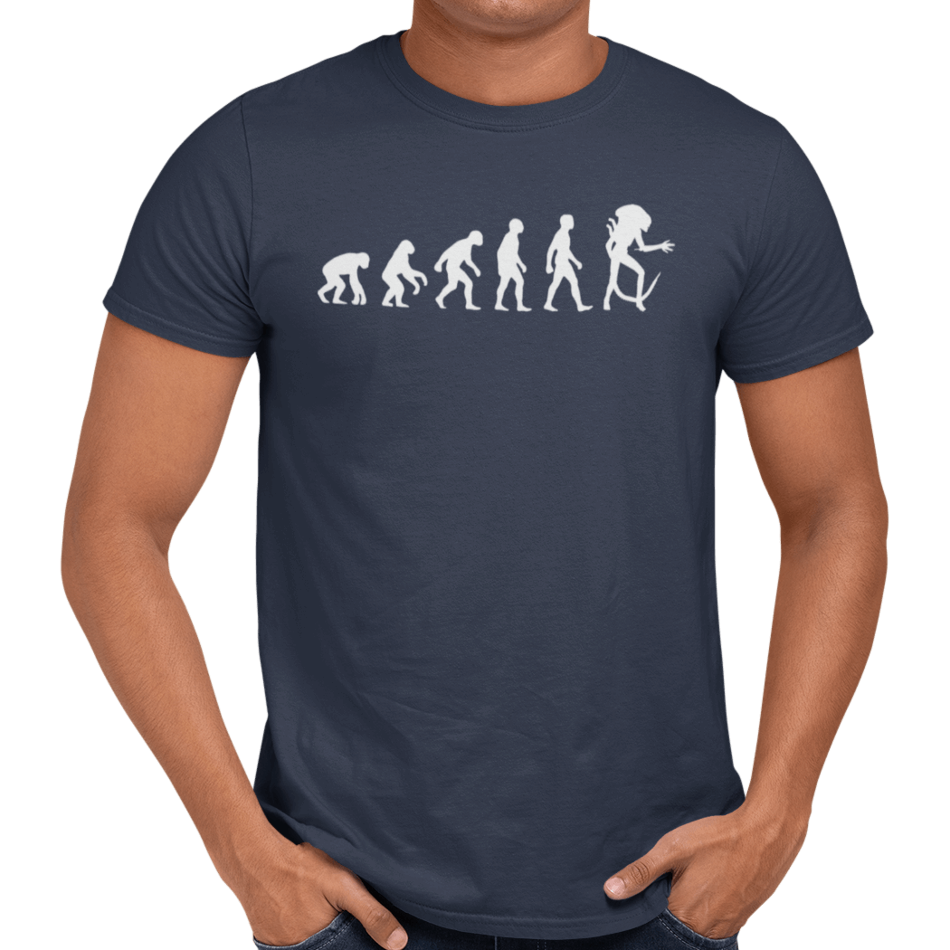Alien Evolution T Shirt Getting Shirty