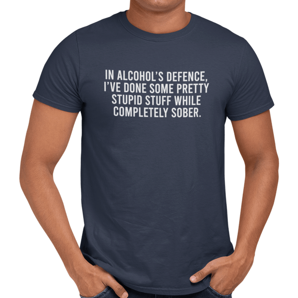 In Alcohol's Defence - Getting Shirty